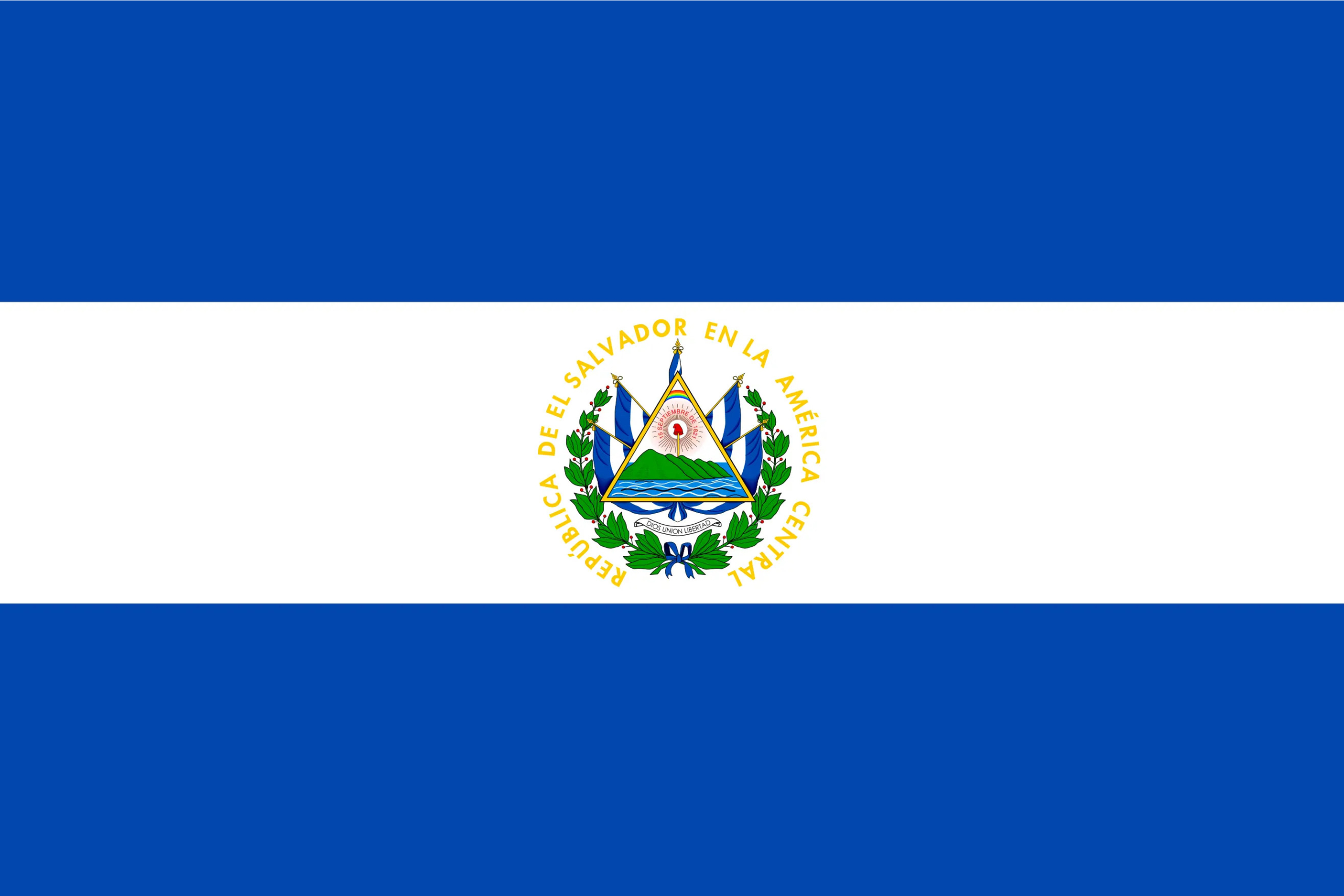 Bandera de El Salvador